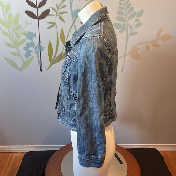 Express Jean Jacket Size Large - Picture 4 of 8